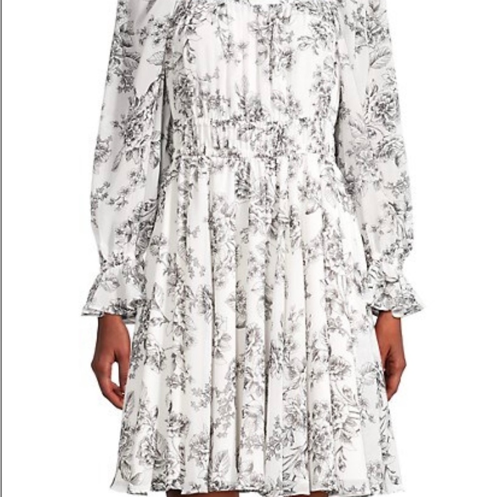 Rachel Parcell Toile Floral Dress - Picture 7 of 8